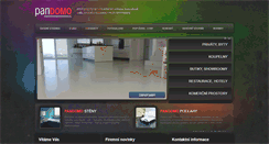Desktop Screenshot of pandomodesign.cz